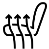 A solid black square, perfect for a sleek landing page or as a minimalist design element for any vehicle interface.